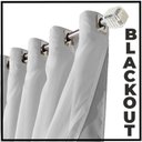 Ver imagem 5 de Cortina blackout Quarto apartamento Mix 6 x 2,50 branco