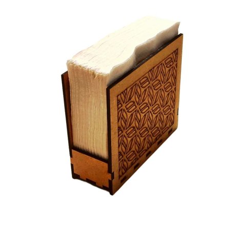 Porta Guardanapo em Mdf - Kit 5 Unidades