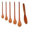 Kit Colher De Pau Madeira Modelos Diversos 6 Peças - 1
