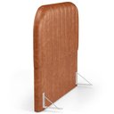 Ver imagem 6 de Cabeceira Cama Box Queen Estofada Orgânica 160cm Alice W01 Couríssimo Camel - Lyam Decor