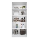 Ver imagem 3 de Kit 02 Armário Multiuso Grande 100% em Mdf Rimo Branco