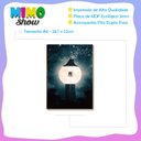 Ver imagem 3 de Placa Decorativa Mdf A4 Lua Torre Mistica Sala Quarto Lu1