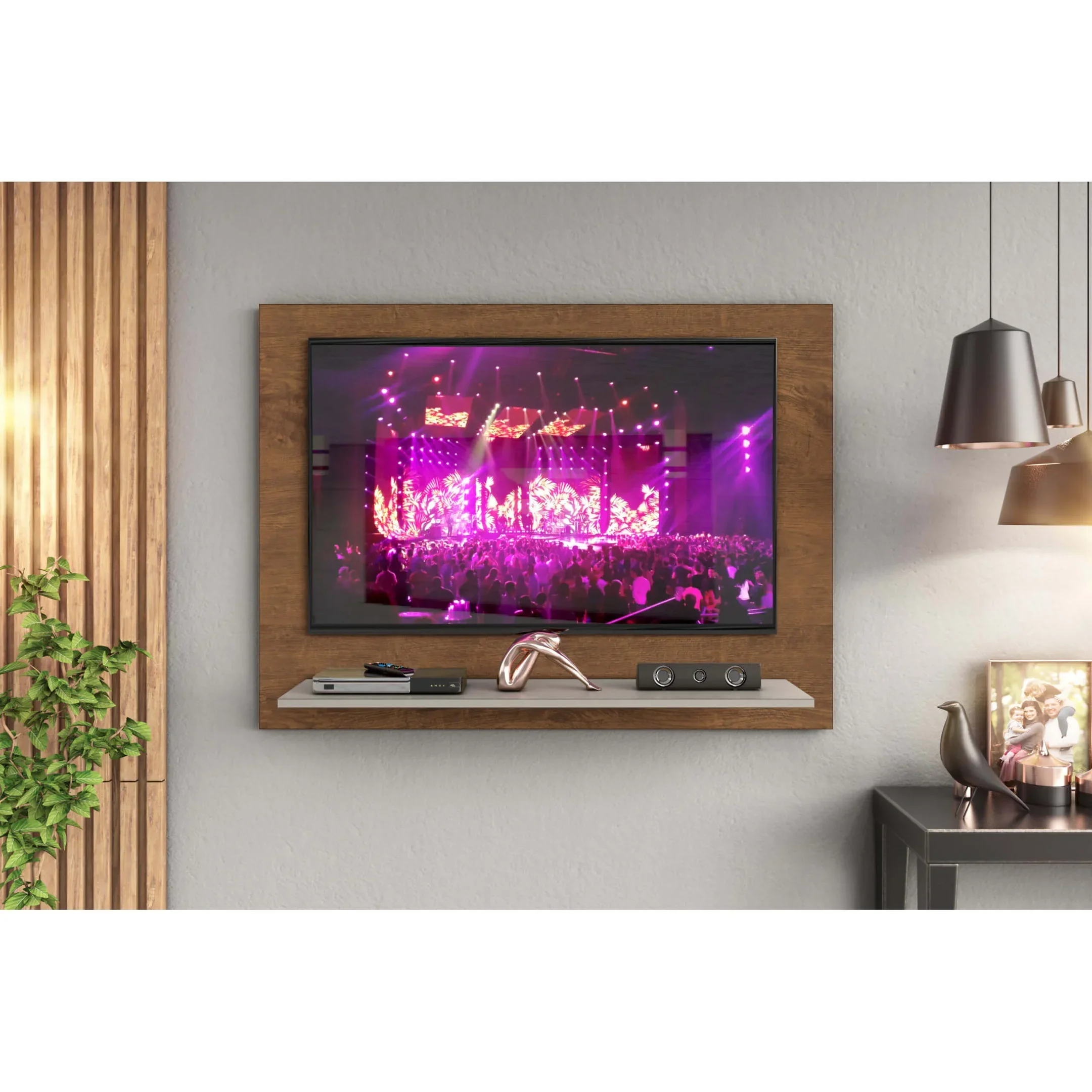 Painel Florence para TV até 42 Polegadas Zanzini Cor Natura Off White - 2