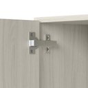 Ver imagem 4 de Armario Aereo 2 Portas Mdf 70 Cm Kali 12208 Bianco Toq Bianco Toq Nicioli
