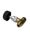 Ver imagem 2 de Registro Regulador de Pressão de Gás 1/8 Npt Rosca Macho X Fêmea Latão