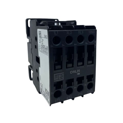 Contator Tripolar 25a Cwl25-10-30d02 1na Bobina 24vca Weg