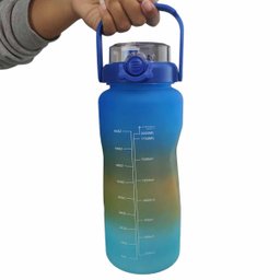 Garrafa Motivacional Squeeze Termica Visor Led Kit 2 Uni Mede Temperatura Agua Cha Bebida Trabalho E - 5