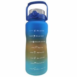Garrafa Motivacional Squeeze Termica Visor Led Kit 2 Uni Mede Temperatura Agua Cha Bebida Trabalho E - 3