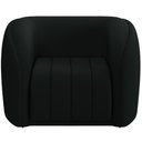 Ver imagem 5 de Kit Sofá 5 Lugares para Sala 332cm com 02 Poltronas Lazio M03 Veludo Preto - Lyam Decor