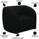 Ver imagem 7 de Kit Sofá 5 Lugares para Sala 332cm com 02 Poltronas Lazio M03 Veludo Preto - Lyam Decor