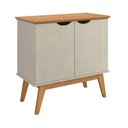 Ver imagem 2 de Buffet Meraki 2 Portas MDF 81cm Branco Off White Cinamomo Casah