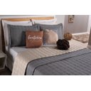 Ver imagem 2 de Kit Cobre Leito Dupla Face Paris 08 Pçs Casal Queen Preto