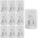 Ver imagem 1 de Kit 10 Controle Ventilador Comercial 400w Bivolt 14 Rima