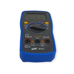 Kit 2 Multímetro Digital Tensão Resistência Continuidade Cat II-6 Rede Logica True Rms Md-610 Portát - 4
