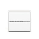 Ver imagem 1 de Sapateira Banco Organizadora 2 Portas Basculantes Mel - Branco