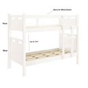 Ver imagem 2 de Beliche Vira Duas Camas Solteiro Jaspe Branco