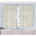 Ver imagem 3 de Cortina Cozinha Renda Toscana Bando 2,00x1,30 Alt:bege