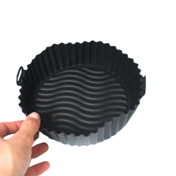 Forma de Airfryer Silicone Antiaderente Reutilizável 14cm - 5