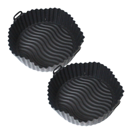 Forma de Airfryer Silicone Antiaderente Reutilizável 14cm - 7