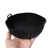 Forma de Airfryer Silicone Antiaderente Reutilizável 14cm - 4