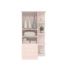 Ver imagem 3 de Guarda Roupa 825 Infantil 2 Portas 3 Gavetas