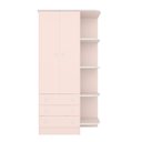 Ver imagem 4 de Guarda Roupa 825 Infantil 2 Portas 3 Gavetas