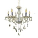 Ver imagem 1 de Lustre de Cristal Legítimo K9 6 Braços Conhaque