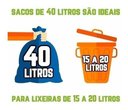 Ver imagem 2 de Saco De Lixo 40 Litros 100Un Preto Reforçado