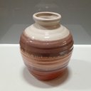 Ver imagem 3 de Vaso Decorativo Enfeite Casa Cerâmica 20x17x17cm Marrom