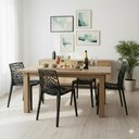 Ver imagem 1 de Kit 4 Cadeiras Gruvyer Empilhável Sala Jantar - Seat&co