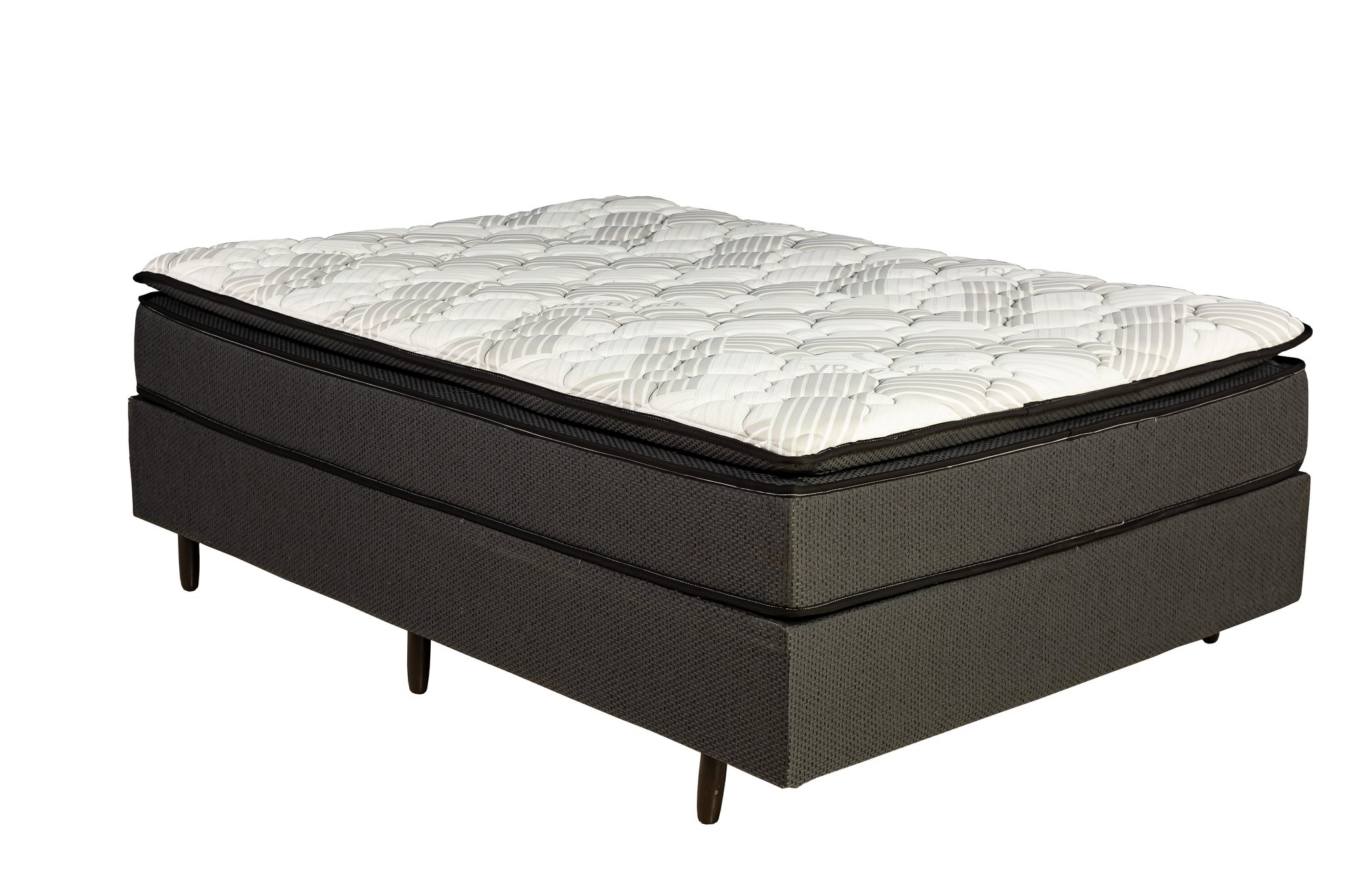 Cama Box com Colchão Queen Size King Koil Extended Life Látex