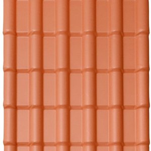 Kit com 10 Telhas Pvc Colonial 3,30m X 0,88m X 1,7mm 6 Ondas com Kit Fixação Lux Telhas