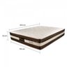 Cama Box King Molas Ensacadas Esplendor 76x193x203cm Luckspuma - 6