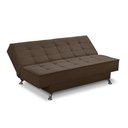 Ver imagem 7 de Sofá Cama 3 Lugares 1,80m Daise Suede Marrom Madelina Decor