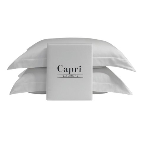 Jogo de Cama 300 Fios Bambu Kacyumara Capri Cinza King