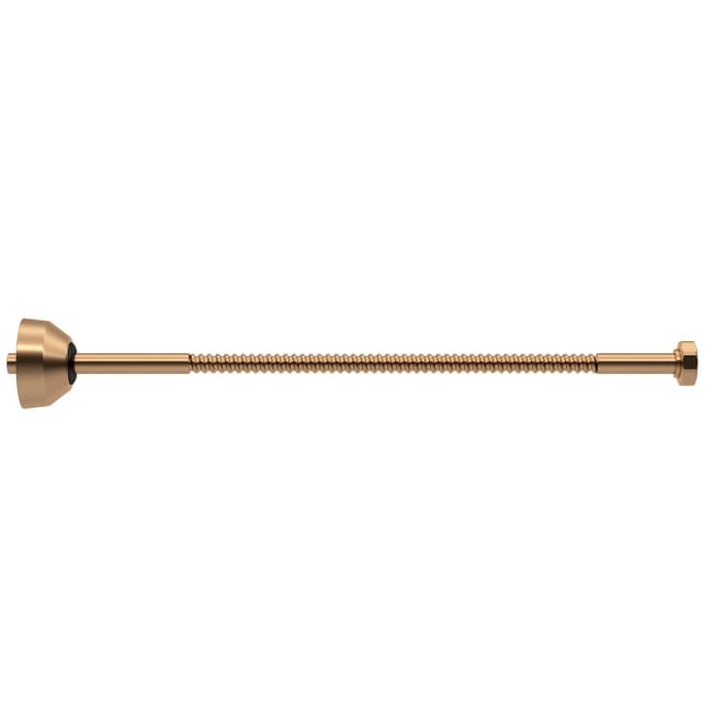 Ligacao Flexivel Malha Aco 40cm Gold Matte - Deca Deca Metais - 1