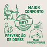 Cadeira Escritório Ergonômica Nr17 Encosto Mesh, Apoio Lombar, Altura Ajustável, Super Confortável - 4
