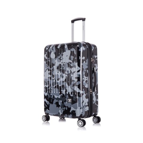 Mala Viagem Militar Santino H220 Rígida Abs Rodinhas 360 Tsa Média Hsv220 Vermelho