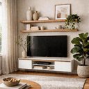 Ver imagem 1 de Rack Suspenso para TV até 55 Polegadas Cava 136cm Byhouse