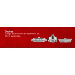 Ducha Quadrada Abs Max Black 20 X 20cm Inova - 3