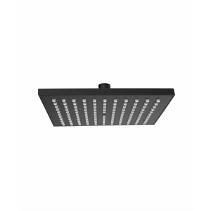 Ducha Quadrada Abs Max Black 20 X 20cm Inova
