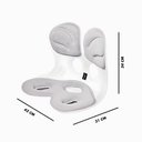 Ver imagem 2 de Almofada Cinza G Apoio para Lombar e Corrige a Postura