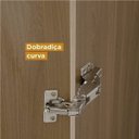 Ver mais imagens de Guarda-Roupa Modulado Canto Sauá CabeCasa MadeiraOriginals