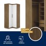 Guarda-Roupa Modulado Canto Sauá CabeCasa MadeiraOriginals - 6