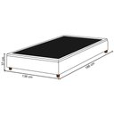 Ver imagem 2 de Base para Cama Box Casal 138x188cm Hit I02 Corano Bege - Mpozenato