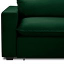 Ver imagem 7 de Sofa 2 Lugares Retrátil Reclinavel 200cm Veludo Verde Andreza