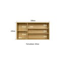 Ver imagem 3 de Armário Aéreo 2 Portas 120cm Copenhague Espresso Móveis Marrom/Ipê