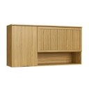 Ver imagem 2 de Armário Aéreo 2 Portas 120cm Copenhague Espresso Móveis Marrom/Ipê