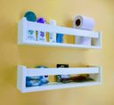 Ver imagem 2 de 2 Nichos Para Banheiro Prateleira organizadora lavabo porta Xampu Estante Esmaltes 40 cm