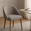 Ver imagem 1 de Poltrona Cadeira Lua Slim Luxo - Cinza